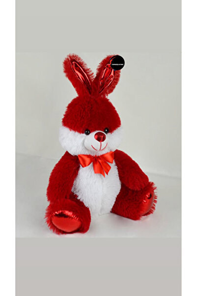 TOPROCKSTORE Sevimli Tavşan Peluş Oyuncak Uyku Arkadaşı Büyük Boy 55 cm