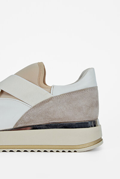 Tamer Tanca Women's Genuine Leather Sneakers & Sports Shoes 923 Tcsr-072 Bn Ayk Sk23/24