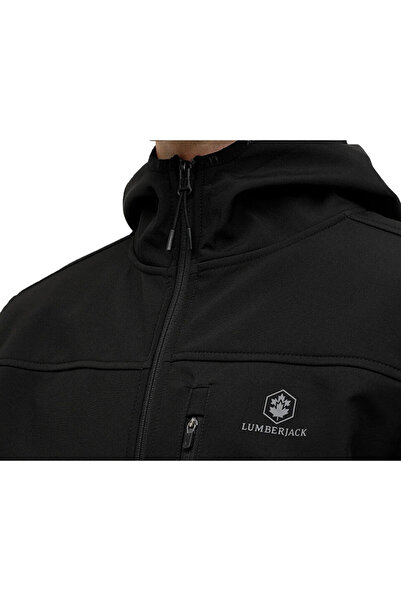 lumberjack Ανδρικό παλτό εξωτερικού χώρου 3W Ml Bsc Sftshell 1Gt16 3Pr 101398600   Μαύρος