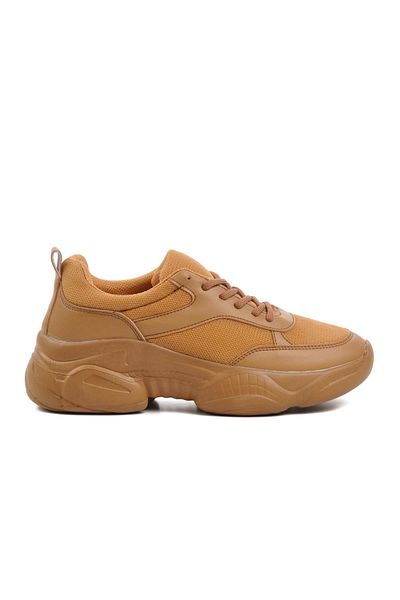 WALKWAY Dkc2304 Ecru Women's Sneakers