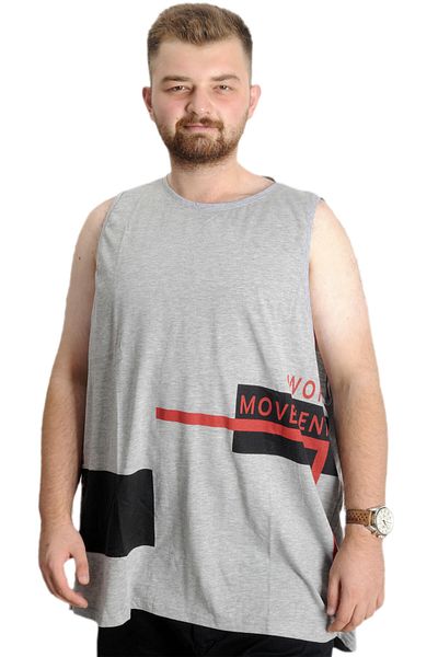 ModeXL Tricou Bărbați Mărime Mare Mode Xl Fără mâneci Active 22131 Grimelange