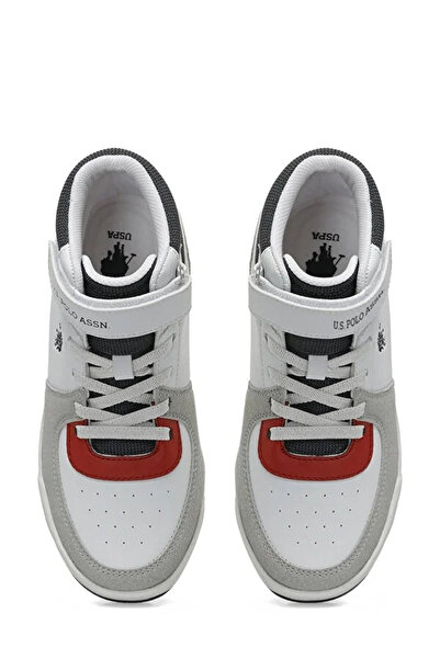 U.S. Polo Assn. A10139126212010 101391262 Clıne Hı 3Pr U.S. Polo Assn. Erkek Çocuk Günlük Ayakkabı BEYAZ