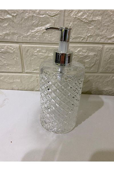 devigo 500 Ml Glass Soap Dispenser Glass Premium Liquid Soap Dispenser