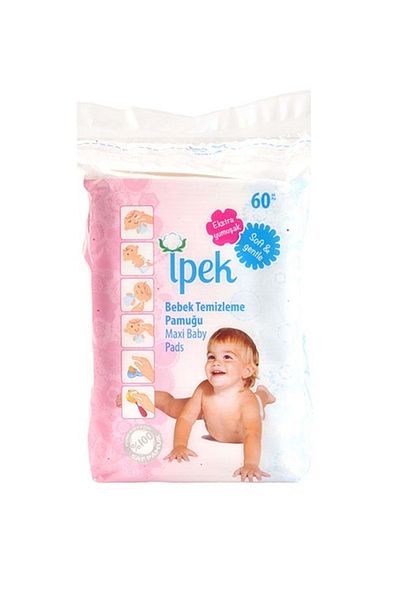 İpek Baby Cleaning Cotton 120 Pieces (2PK*60)