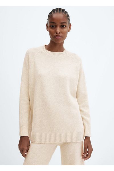 MANGO Woman Πλεκτό πουλόβερ Oversize