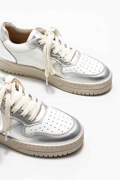 Elle Shoes Lame Leather Women's Sports Shoes