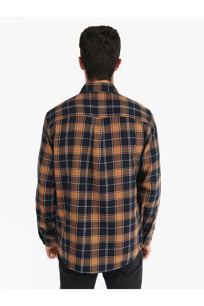 Colin's Men's Navy Blue U.sleeve Shirt