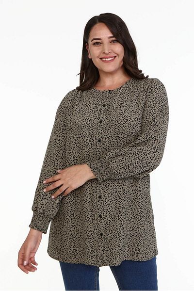 MYLİNE Button Detailed Gimped Tunic