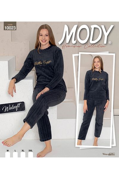 MODY Welsoft Plush Women's Pajama Set