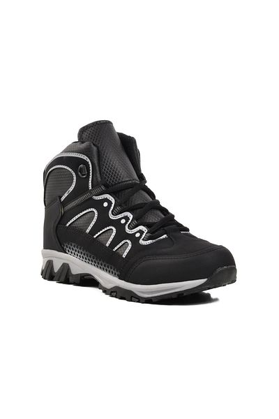 AYAKMOD Mars Black Unisex Outdoor Boots with Fleece Inside