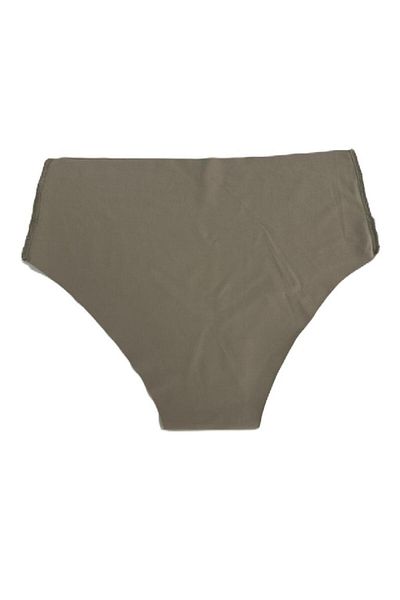 KRC & GLOBAL TEKSTİL Laser Cut Seamless Flexible Non-Marking Gathering High Waist 3-Piece Underwear-Panties