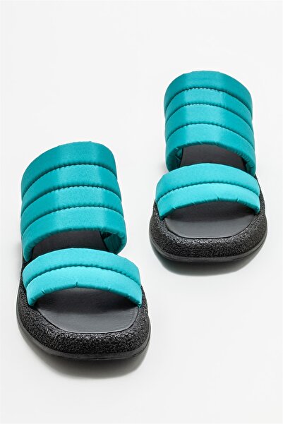 Elle Shoes Yeşil Kadın Spor Terlik