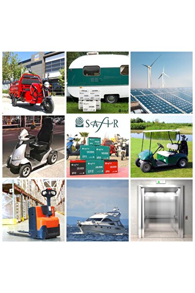 SAFİR Jel Akü 12v - 20 Ah ( Yeni Tarihli )