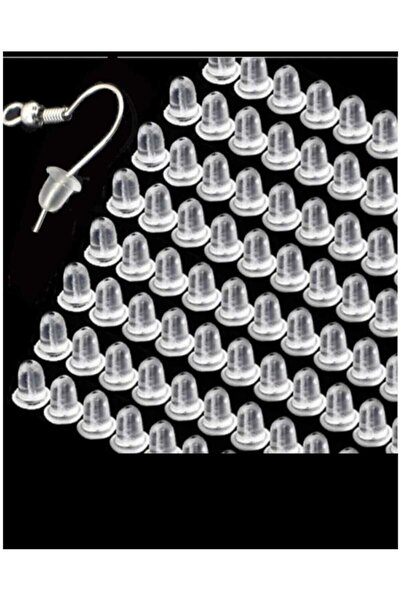 HASAN ERDOĞAN Şeffaf Küpe Arkası 100 Adet