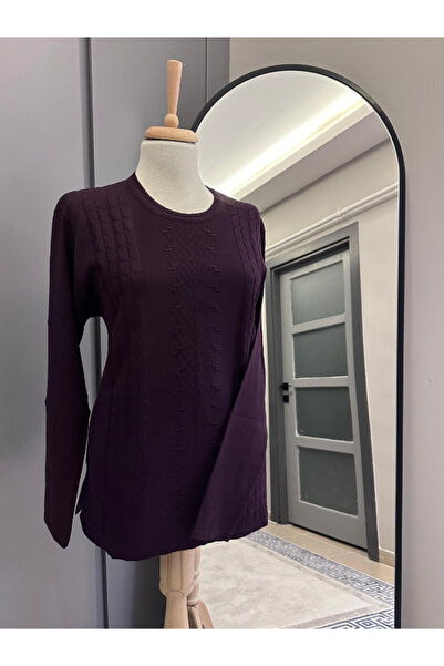 BERNEO Мама Спеціальний дизайн Трикотажний светр з еластаном