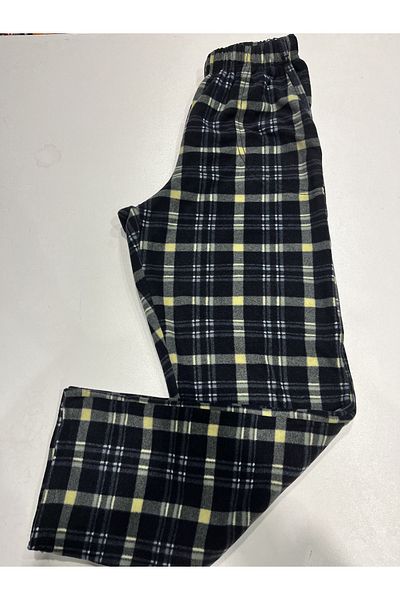 ARCAN Fleece Pajama Bottoms Winter Elastic Waist Single Bottom 1stClassroom