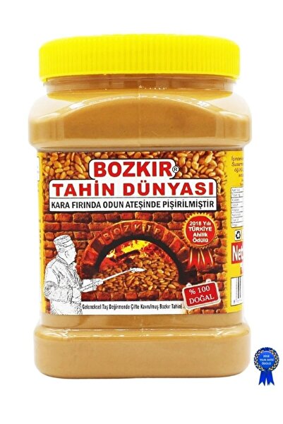 BOZKIR TAHİN DÜNYASI Kalaycıoğlu Tahini 935 gr Td Kepekli 1 Kg
