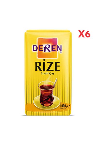 DEREN Rize Bulk Tea 1000 Gr (6 Pieces)