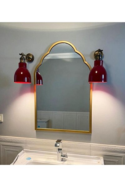 MKS Design Kubbe Ayna / Asimetrik Duvar Dekoru / Asimetrik Ayna / Konsol Aynası / Düzensiz Ayna