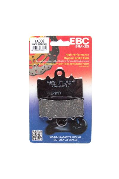 EBC Fa606 2020-2023 KTM 390 Adventure Uyumlu Ön Fren Balatası Organik Balata