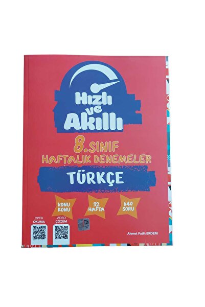 Tammat Yayıncılık 8.Sınıf Hızlı ve Akıllı Türkçe Haftalık Deneme
