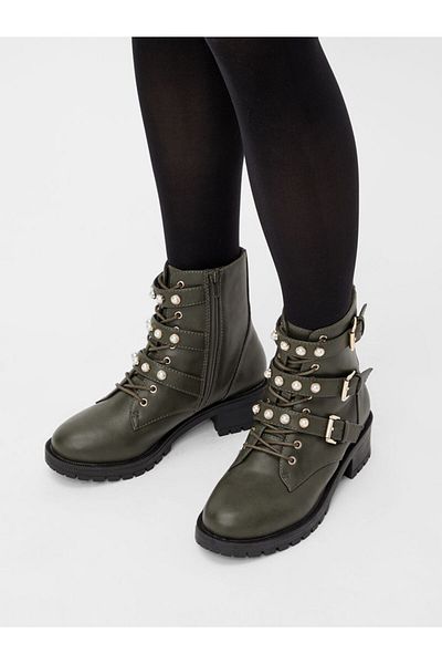 Bianco Biker Boots BIAPEARL