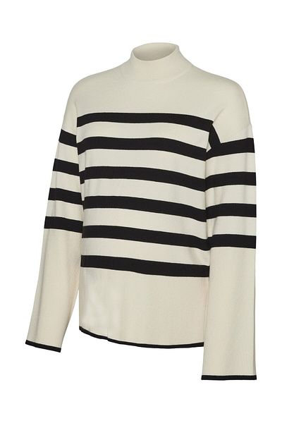Vero Moda Maternity Tragetasche VMMHAPPINESS LS HIGHNK PULLOVE GA BOO