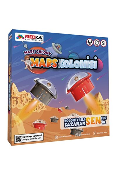 Redka Mars Kolonisi RD5622 Akıl, Zeka ve Strateji Oyunu, Kutu Oyunu