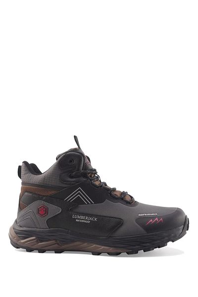 lumberjack 101386636   Burk K.γκρι-κόκκινο Ανδρικό Αδιάβροχο Outdoor