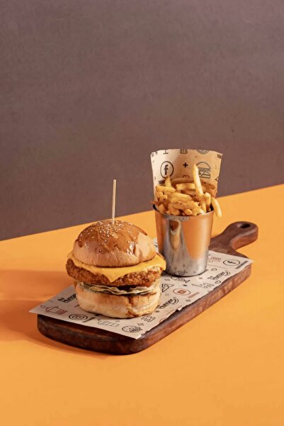 ÖzSa Home Paslanmaz Çelik Patates Sunumluk Kafe Restoran Lokanta Patates Kovası Su Ve Ayran Bardağı