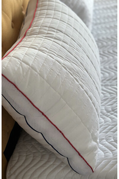 nilin Klimalı Fermuarlı 850 gr Boncuk Silikon alezli içlikli 1 Adet yastık 50x70