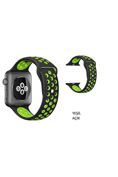 Techmaster Apple Watch 5 6 7 8 9 Ultra 42 44 45mm Uyumlu Spor Silikon Kordon