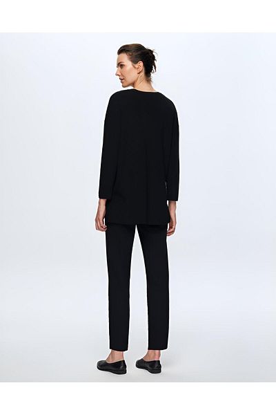 MISS DALIDA Γυναικείο Basic Tunic με Πέρλες στο μπροστινό μέρος