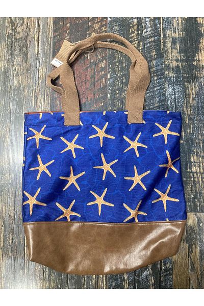 Street Bag Geantă de umăr - Albastru - Model etnic