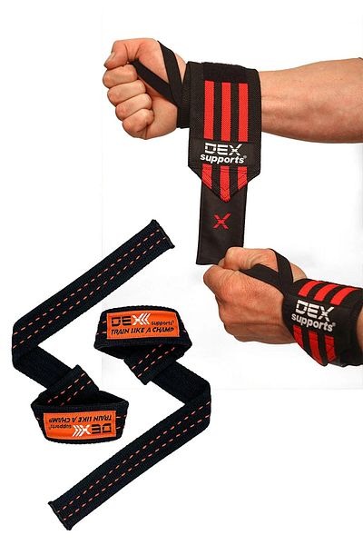 Dex Supports Lasting Energy Fitness Wristbands Wrist Bandage Wrist Wraps Weight Lifting Strap Weight Belt Lifting Straps