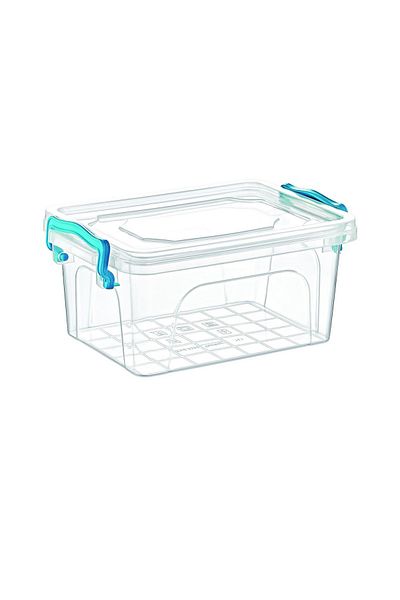 RNL04 10 Liter Rectangular Transparent Plastic Storage Box -2134