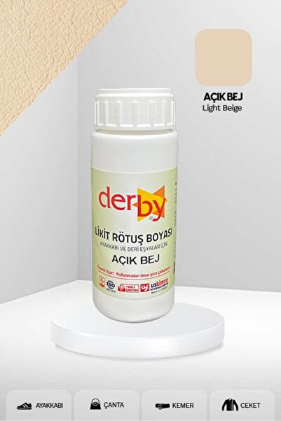 Derby Deri Eşyalar Için Örtücü Yoğun Rötuş Boyası 100 Ml - Kartela Renkleri