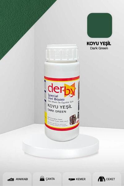 Derby Deri Eşyalar Için Örtücü Yoğun Rötuş Boyası 100 Ml - Kartela Renkleri