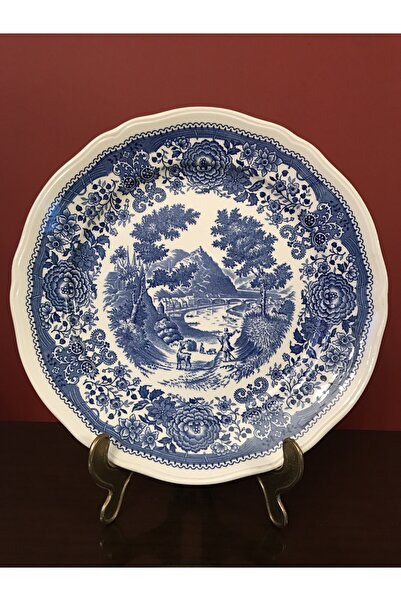 tayfuntufan antika koleksiyon Villeroy boch burgenland Porselen servis tabağı tabak 25 cm