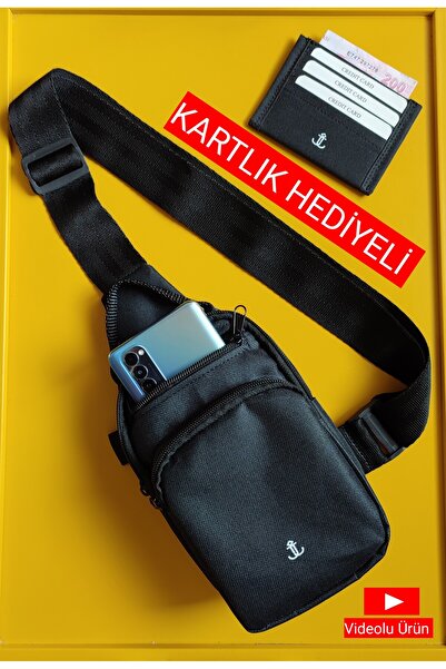 JANJAN GARANTİLİ Orijinal Unisex Yandan Çapraz Askılı-Omuz-Sırt-Yan Body Bag-...