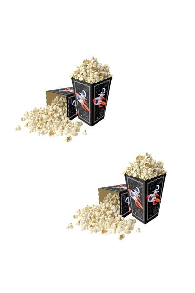 Parti Furyası Space Theme Corn Box 2 packs