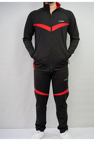 Jump Men's Diver Fabric Slim Fit Tracksuit Set