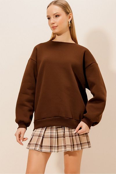 HAKKE Три нишки с кръгло деколте SWEAT
