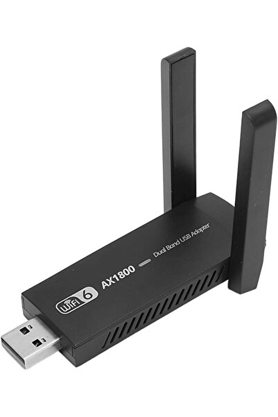 Grc Accessory AX1800 Mbps Dual Band Usb 3.0 Adaptör Wifi 6 Kablosuz Wifi Alıcı 2.4ghz 5ghz MU-MIMO Router