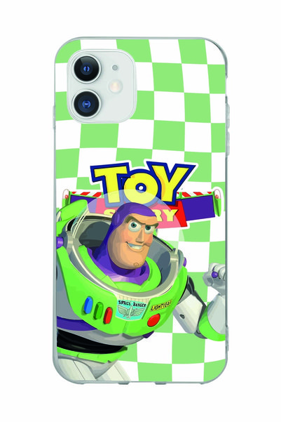 Magic Ring حافظة هاتف شفافة متوافقة مع هاتف Iphone 11 Toy Story Buzz