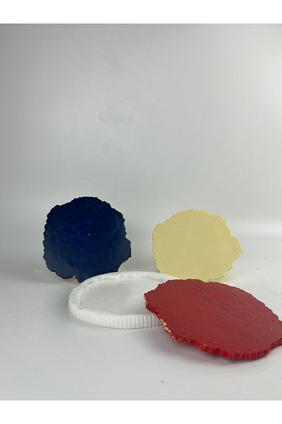 3Bros Kendin Yap Epoxy Round Engagement Tray Silicone Mold