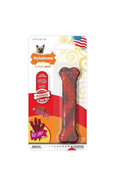 Nylabone Dura Chew Txtred Beef Jerky Xs