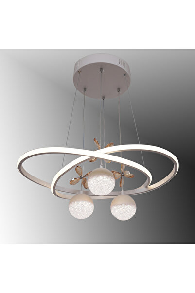 TT AYDINLATMA TT310-3TPL-BY TT Aydınlatma Trio Modeli Mat Beyaz 3 Toplu 3 Ren...