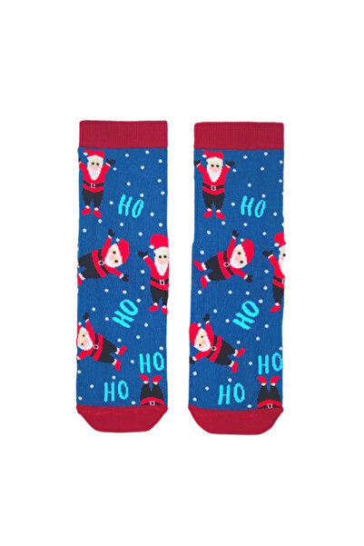 Bonapart Специална колекция Унисекс Нова Година Коледа Весела Коледа Честита Коледа Тъмносини ХоХо Чорапи