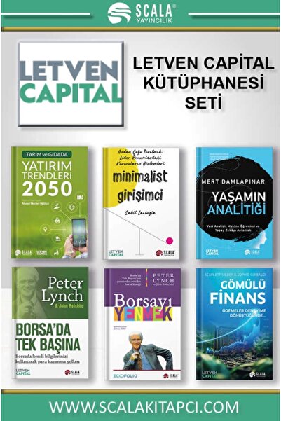 Scala Yayıncılık Letven Capital Kütüphanesi Seti